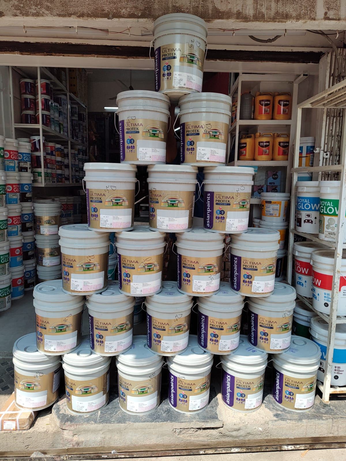 Stocked Shelves