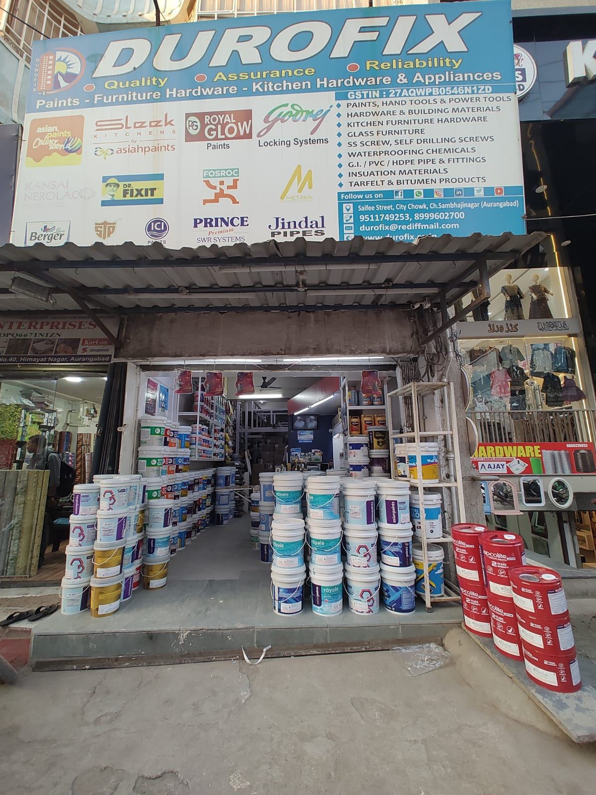 Durofix Showroom — City Chowk